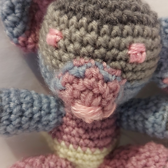 Amigurumi Teddy Bear with stripes - Picture 1 of 6